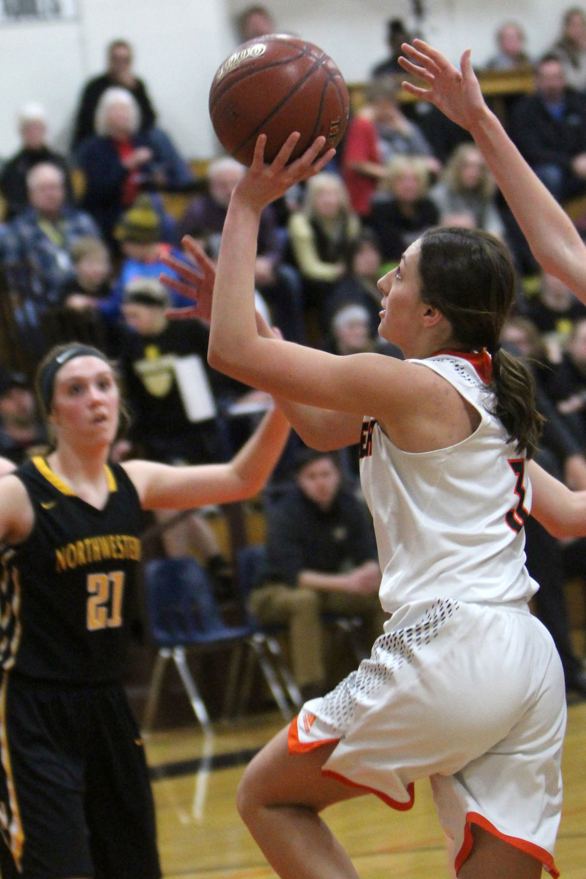 Northwestern at Bloomer girls basketball 2-1-19
